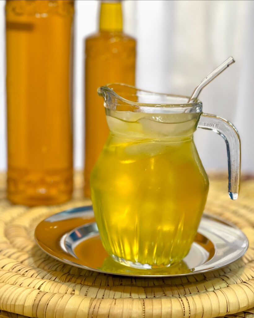 طرز تهیه شربت بهار نارنج با عرق نارنج خانگی با عطر و مزه عالی (بهترین شربت برای نذری)