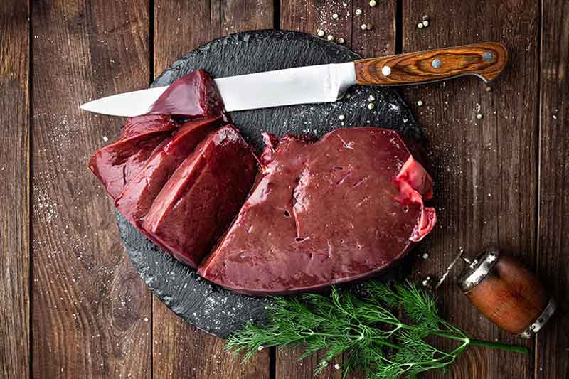 جگر گاو، برای افزایش پلاکت خون چه بخوریم؟