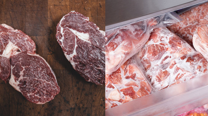 1758537586 گوشت تازه و منجمد چه تفاوت‌هایی دارند؟ آیا گوشت تازه
