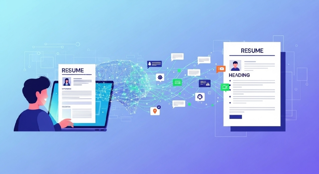 ساخت رزومه با هوش مصنوعی: چگونه در ۱۰ دقیقه با AI یک رزومه حرفه‌ای بسازیم؟