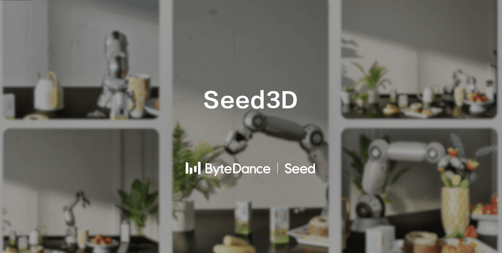 بایت‌دنس مدل Seed3D 1.0 را معرفی کرد؛ تبدیل عکس به مدل سه‌بعدی